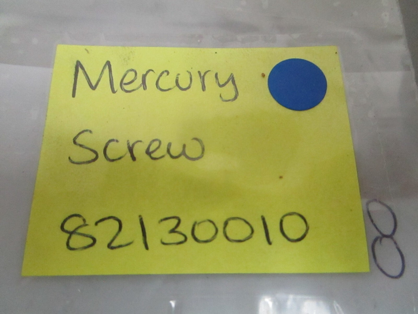 *NEW OEM* (LOT OF 2) 0810 Mercury Quicksilver Screw 82130010