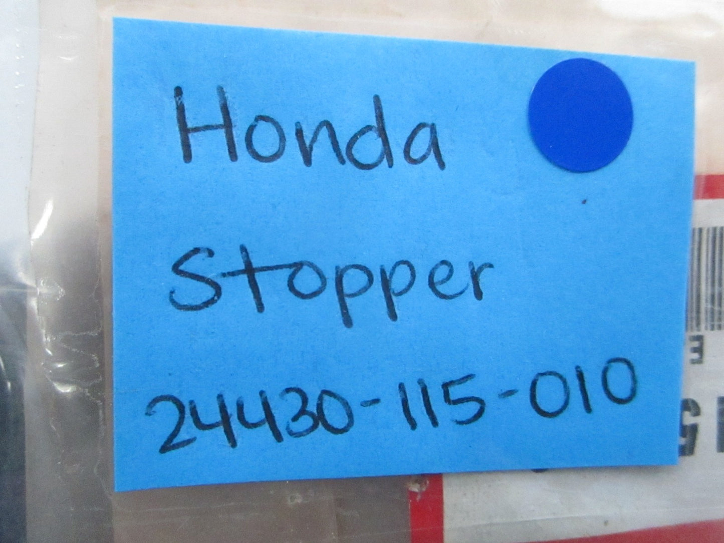 *NEW OEM* 0810 Honda Stopper 24430-115-010