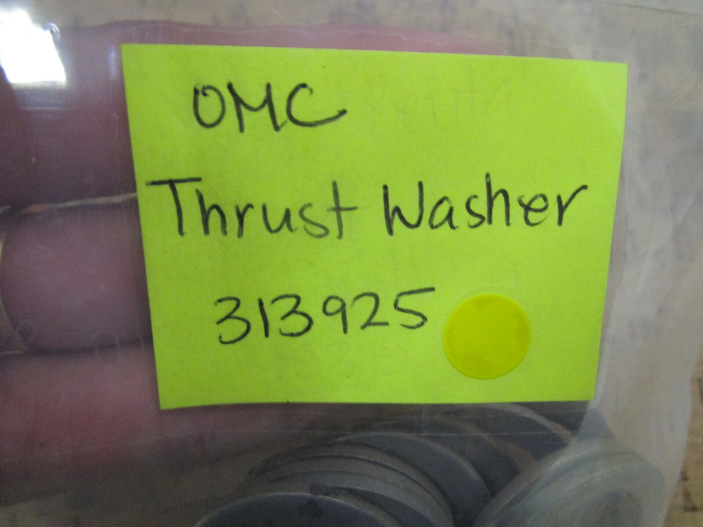*NEW OEM* (LOT OF 2) 0750 OMC Johnson Evinrude THRUST WASHER 313925 0313925