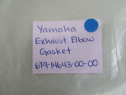 *NEW OEM* 0820 Yamaha Exhaust Elbow Gasket 6T9-14643-00-00