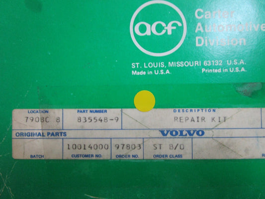 *NEW OEM* 0810 Volvo Penta Repair Kit 835548-9