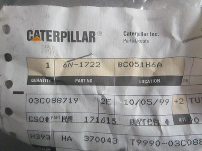 NEW OEM 6N-1722 CAT Tube 0820