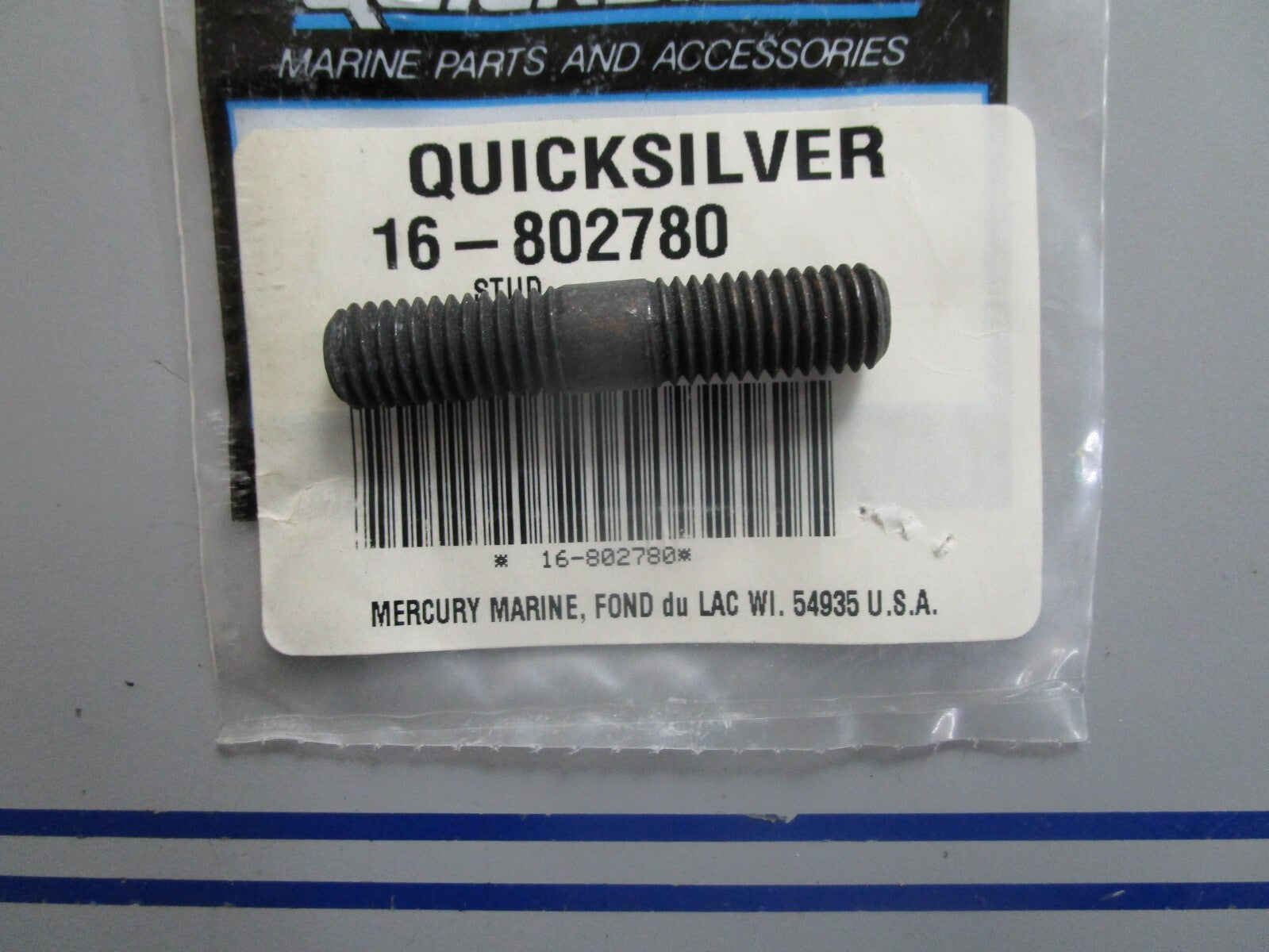 *NEW OEM* 0810 Mercury Quicksilver Stud 16-802780