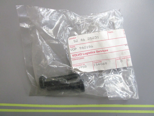 *NEW OEM* (LOT OF 2) 0810 Volvo Penta Hexagon Screw 940186