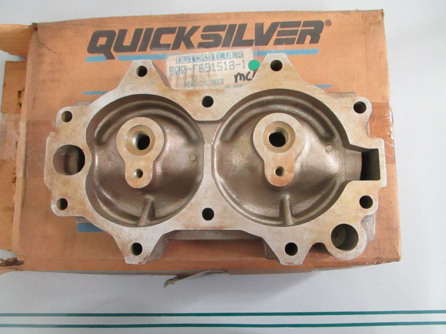 NEW OEM 900-F691518-1 Mercury Quicksilver Cylinder Head 0820
