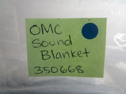 *NEW OEM* 0820 OMC Johnson Evinrude Sound Blanket 350668 0350668