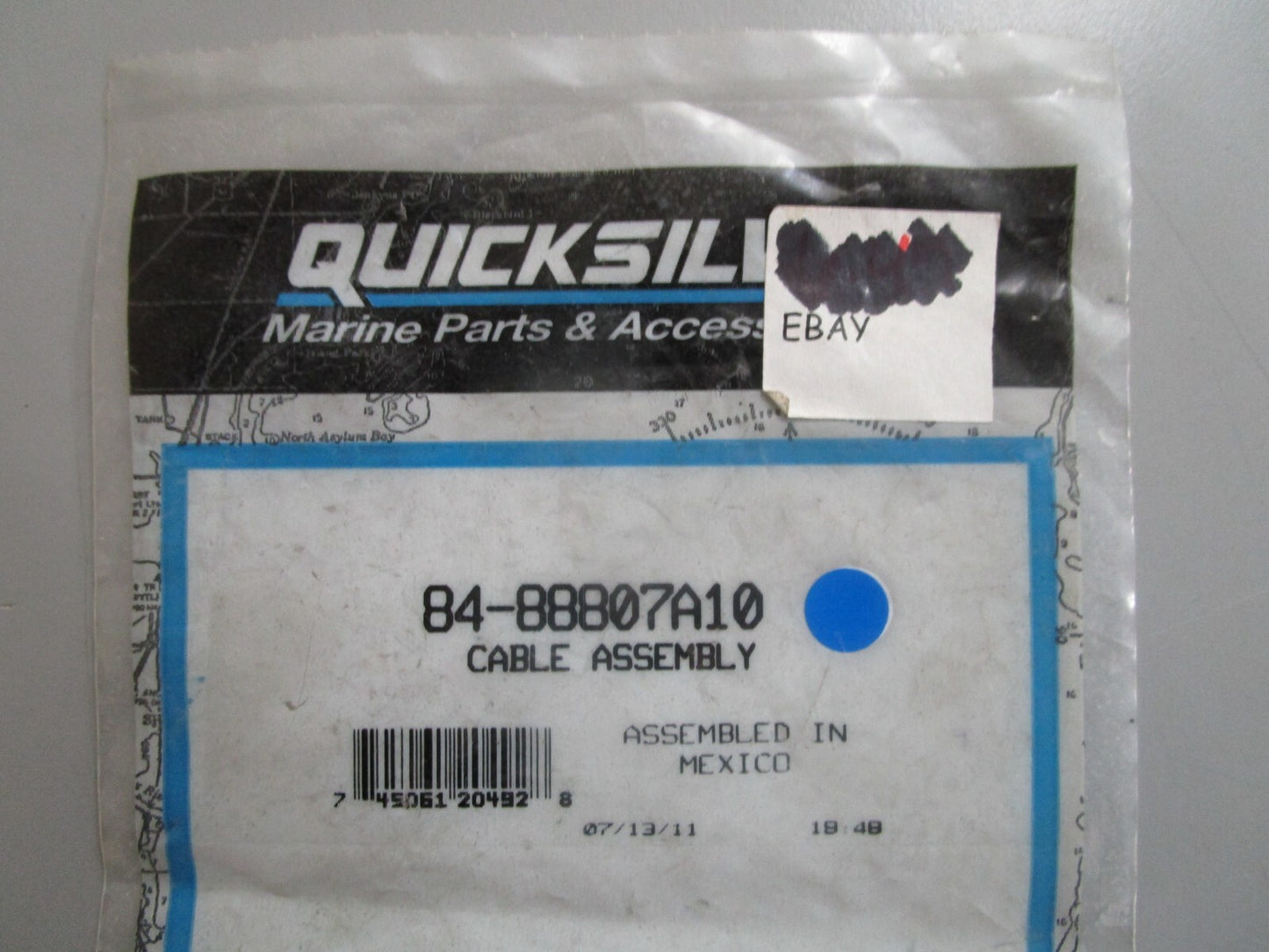 *NEW OEM* 0810 Mercury Quicksilver Cable Assembly 84-88807A10