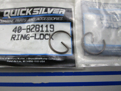 NEW OEM (LOT OF 2) 40-828119 Mercury Quicksilver Lock Ring 0810
