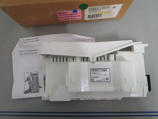 NEW OEM 00655354 Bosch Dishwasher Control Board 0820
