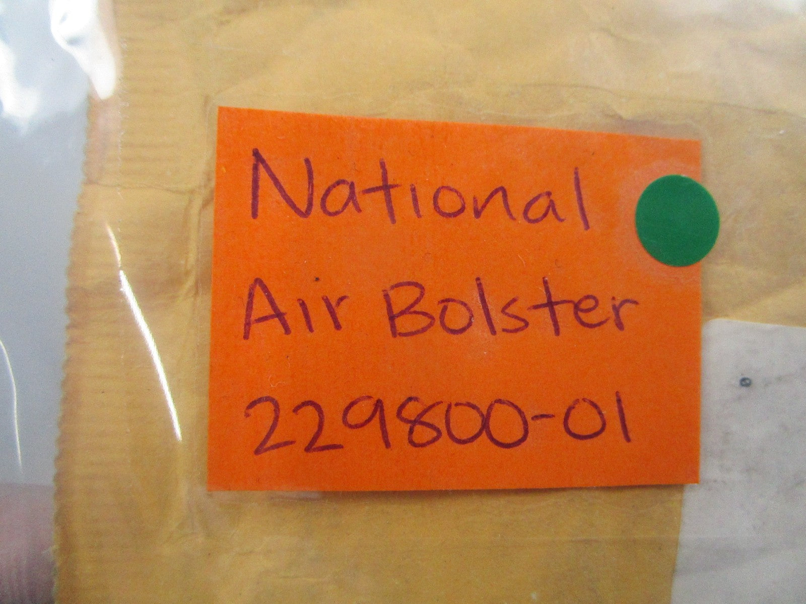 NEW 229800-01 National Seating Air Bolster 0810
