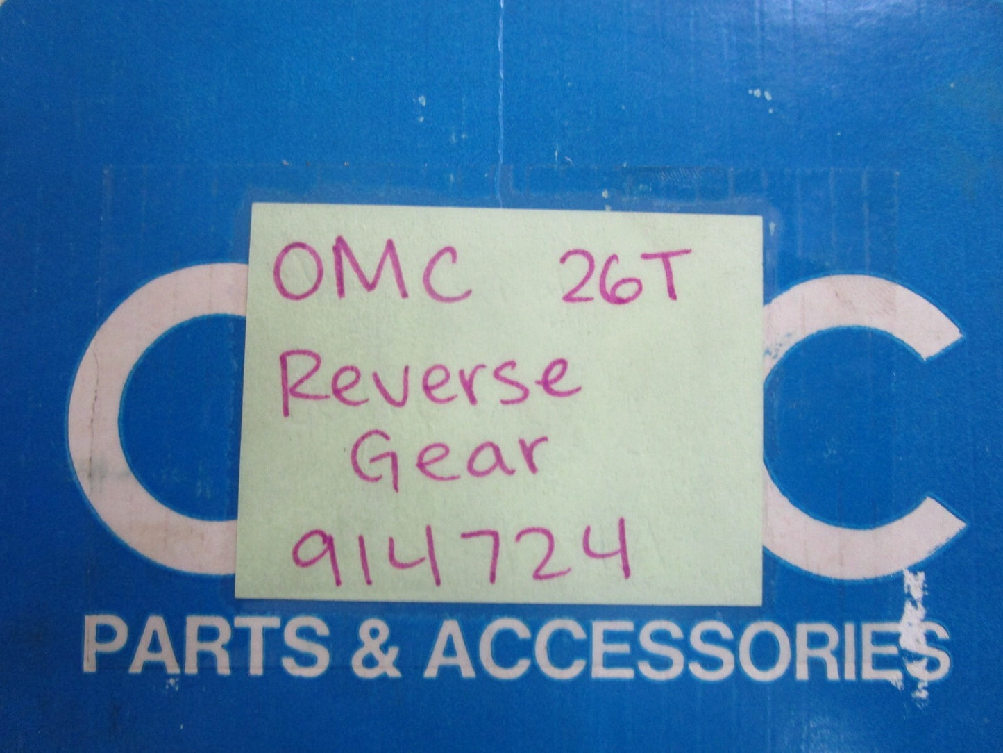 *NEW OEM* 0810 OMC Johnson Evinrude 26T Reverse Gear 914724 0914724