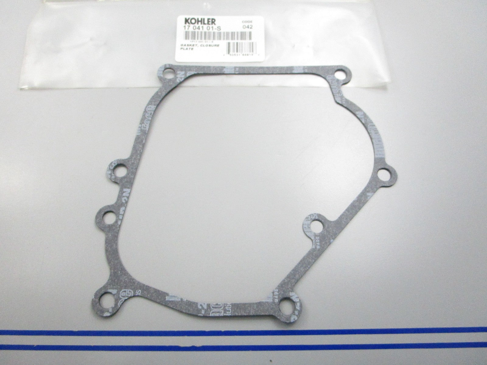 NEW OEM 17 041 01-S Kohler Closure Plate Gasket 0810