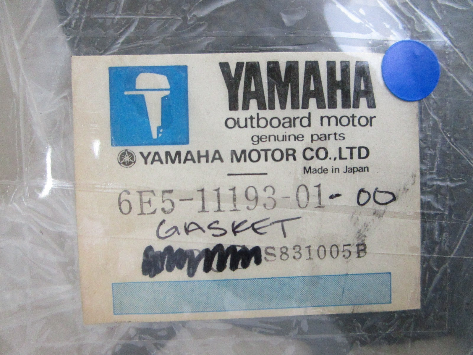 NEW OEM 6E5-11193-01-00 Yamaha Gasket 0810