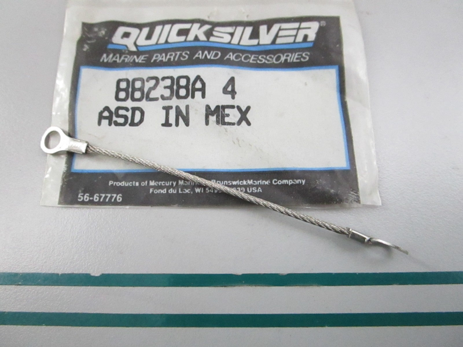 NEW OEM 88238A4 Mercury Quicksilver Ground Cable 0810