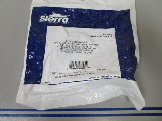 *NEW* 0810 Sierra Thermostat Kit 18-3650 For Mercruiser