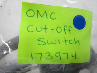 NEW OEM 173974 0173974 OMC Johnson Evinrude Cut-Off Switch 0810
