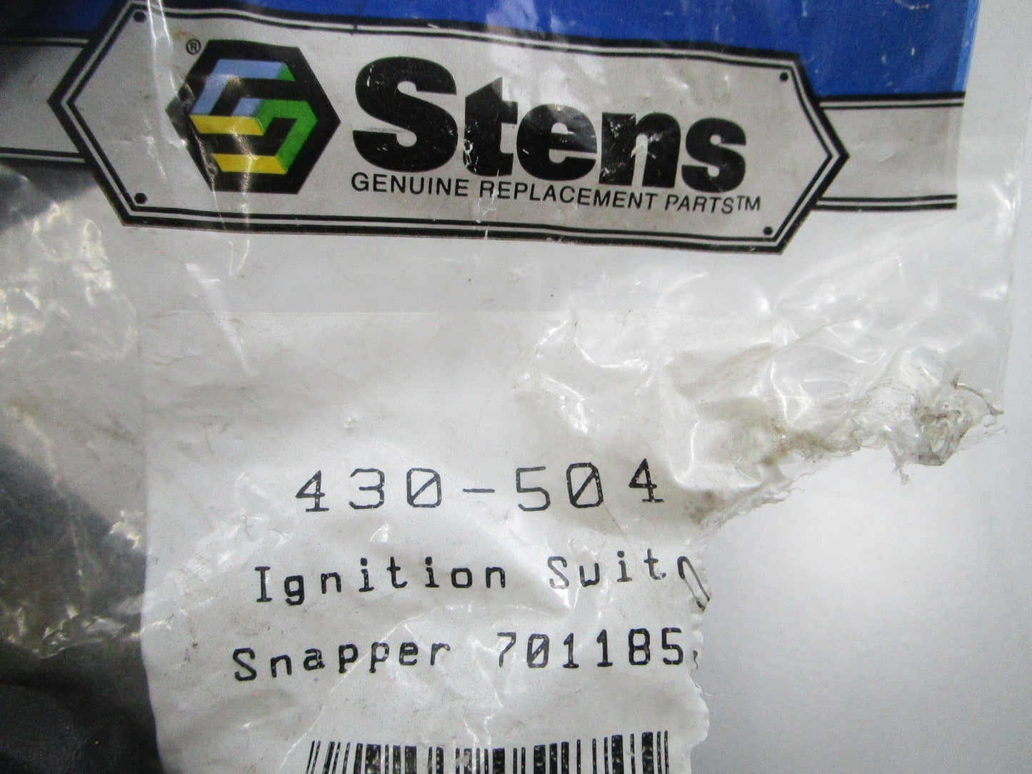 NEW Stens 430-504 Ignition Switch Replaces: 7011853 0810