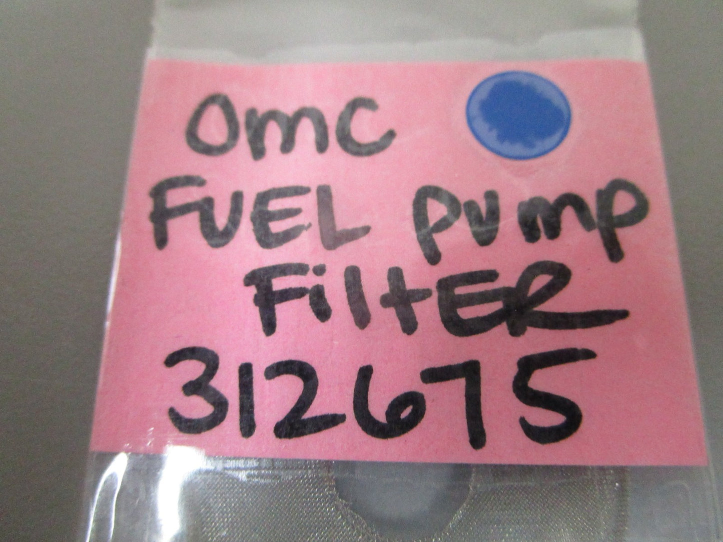 NEW OEM 312675 0312675 OMC Johnson Evinrude Fuel Pump Filter 0810