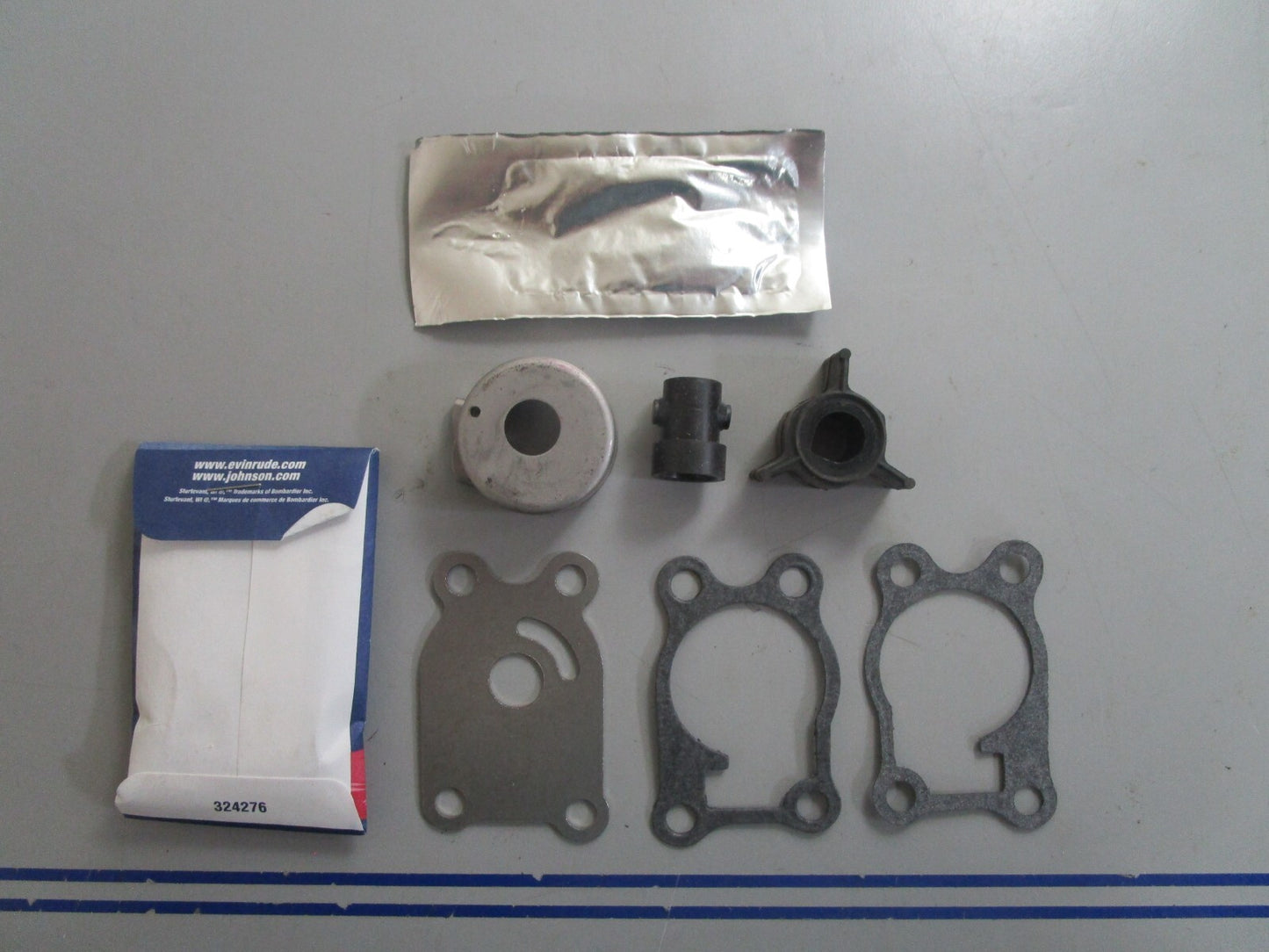 *NEW OEM* 0810 OMC Johnson Evinrude Water Pump Kit Assembly 436737 0436737