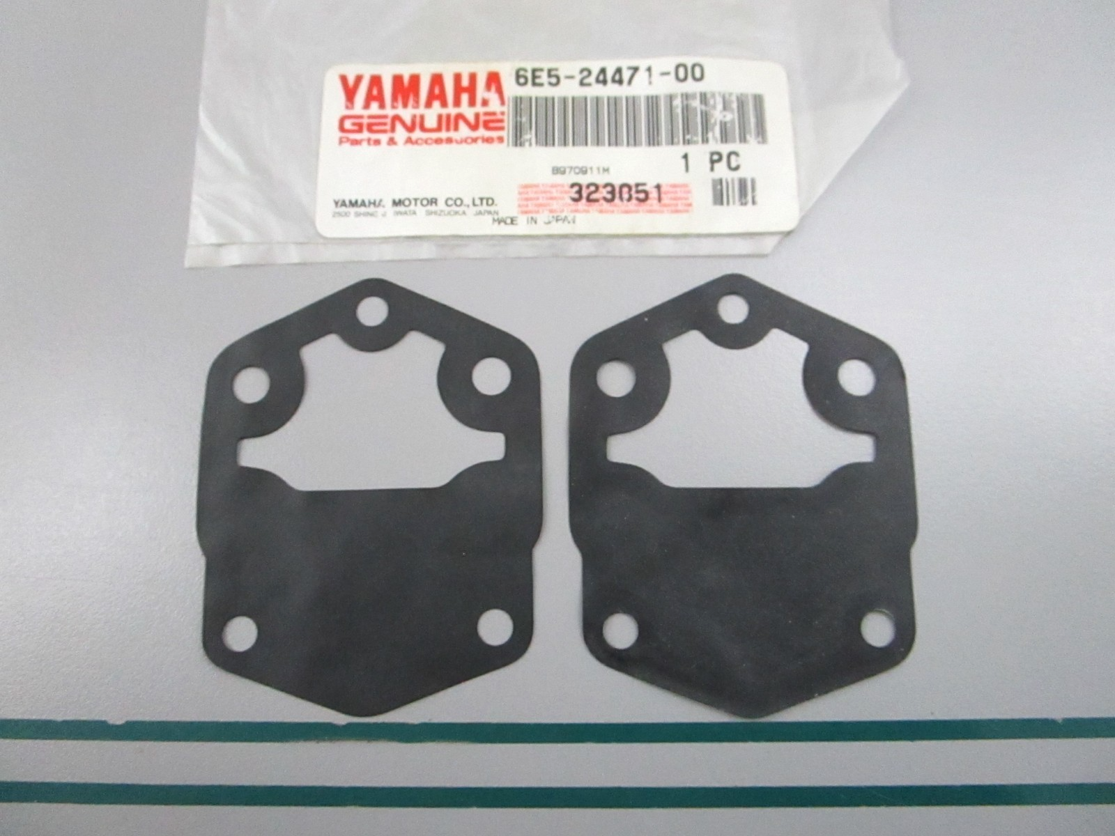 NEW OEM (LOT OF 2) 6E5-24471-00-00 Yamaha Diaphragm 0810