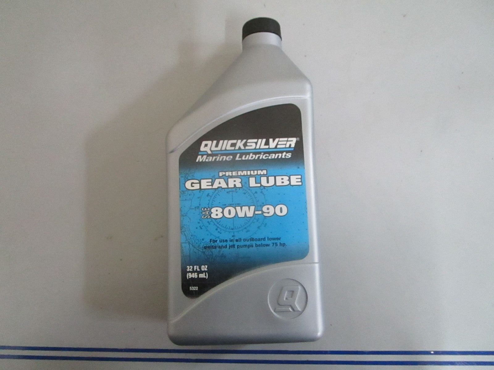 *NEW OEM* 0820 Mercury Quicksilver Premium Gear Lube 92-858058Q01