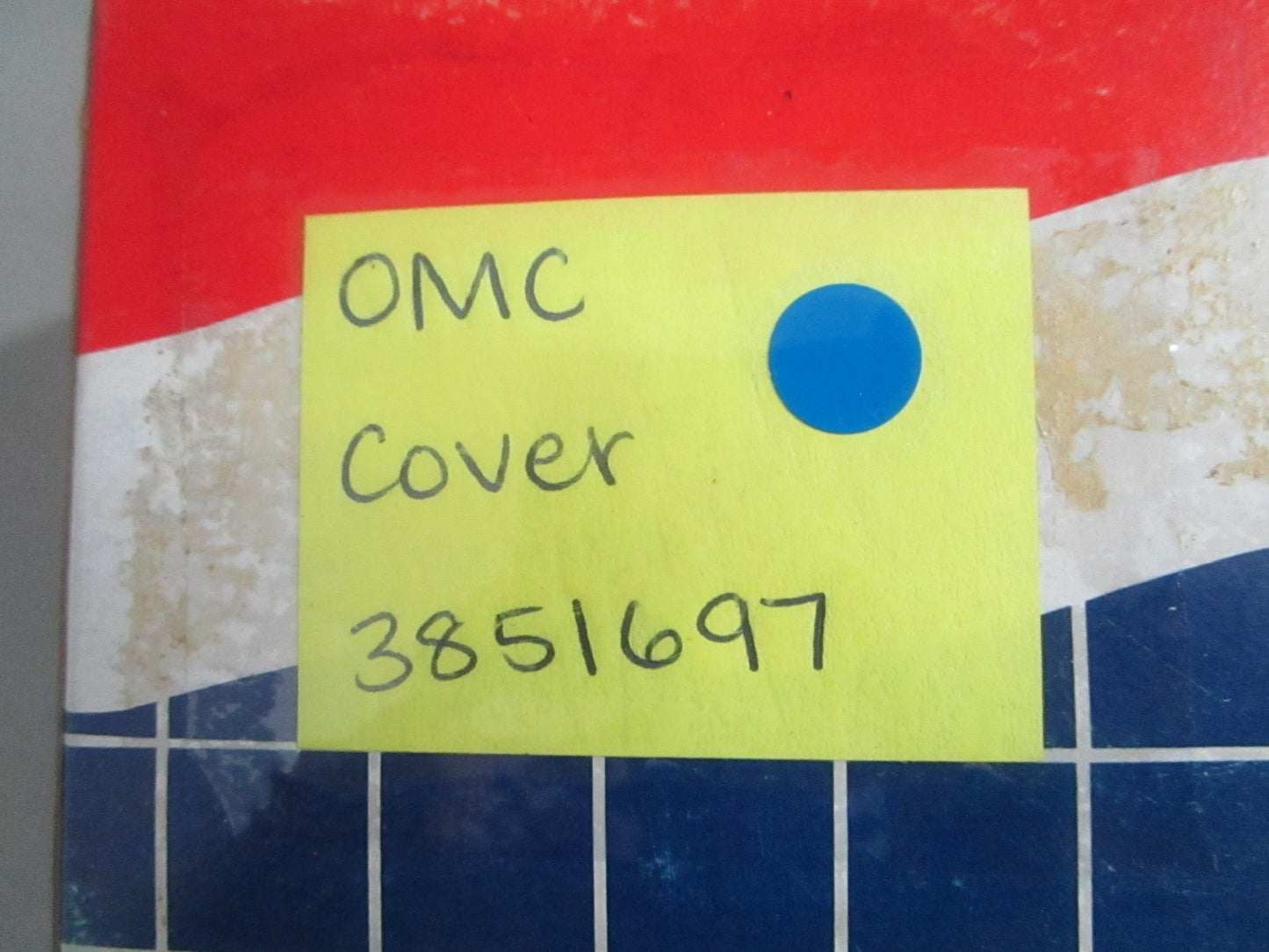 NEW OEM 3851697 OMC Johnson Evinrude Cover 0820
