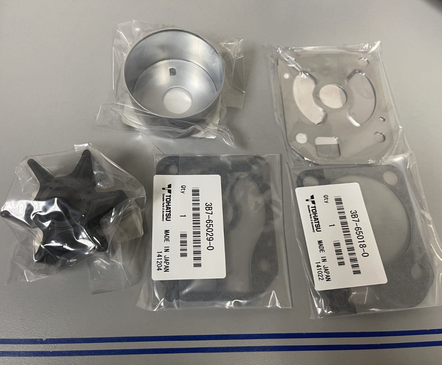 NEW OEM 3B7-65231-1 Nissan Tohatsu Water Pump Kit 0670