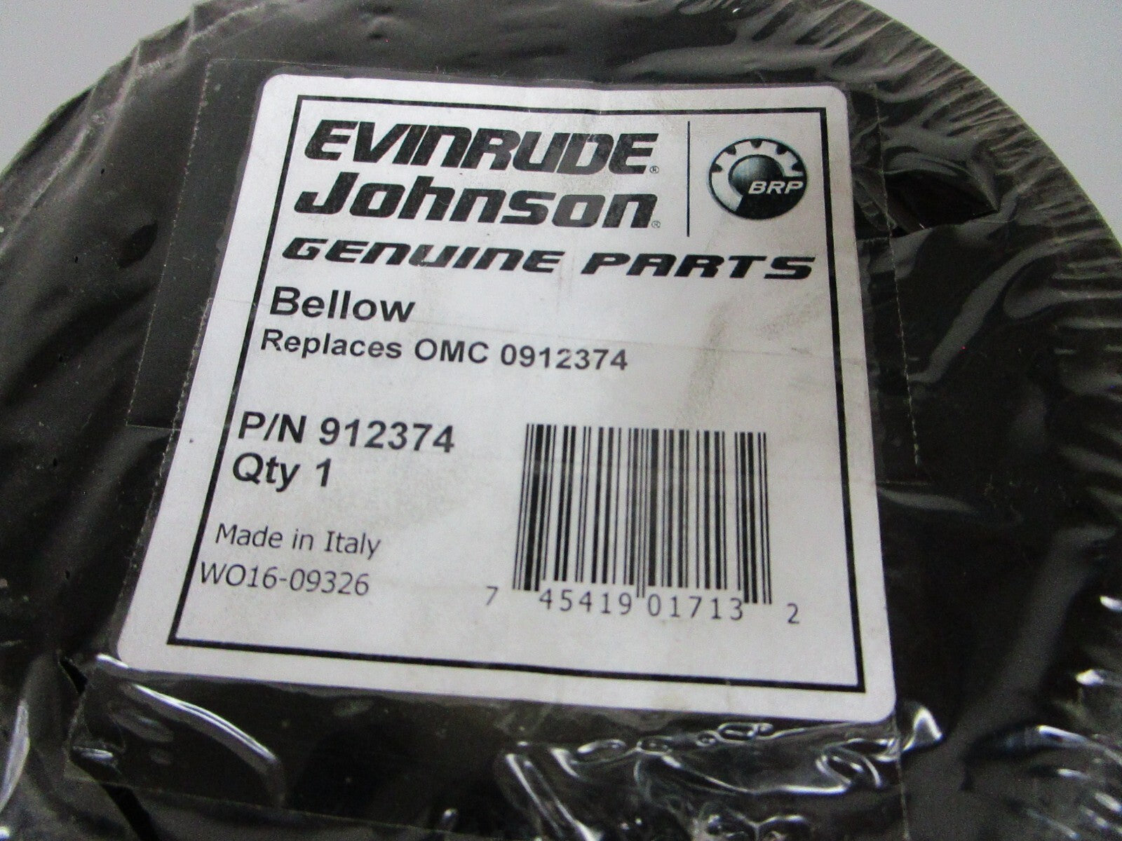 *NEW OEM* 0810 OMC Johnson Evinrude Exhaust Hose 912374 0912374