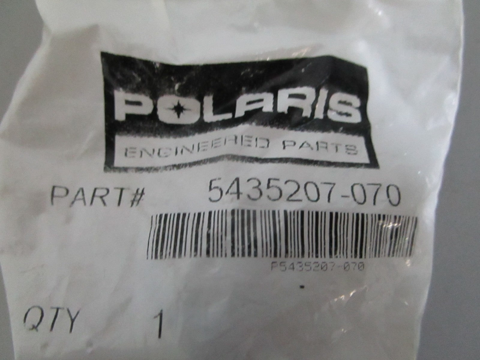 Polaris NEW OEM Console Door Key 5435207-070 NOS Snowmobile Black Key 0820