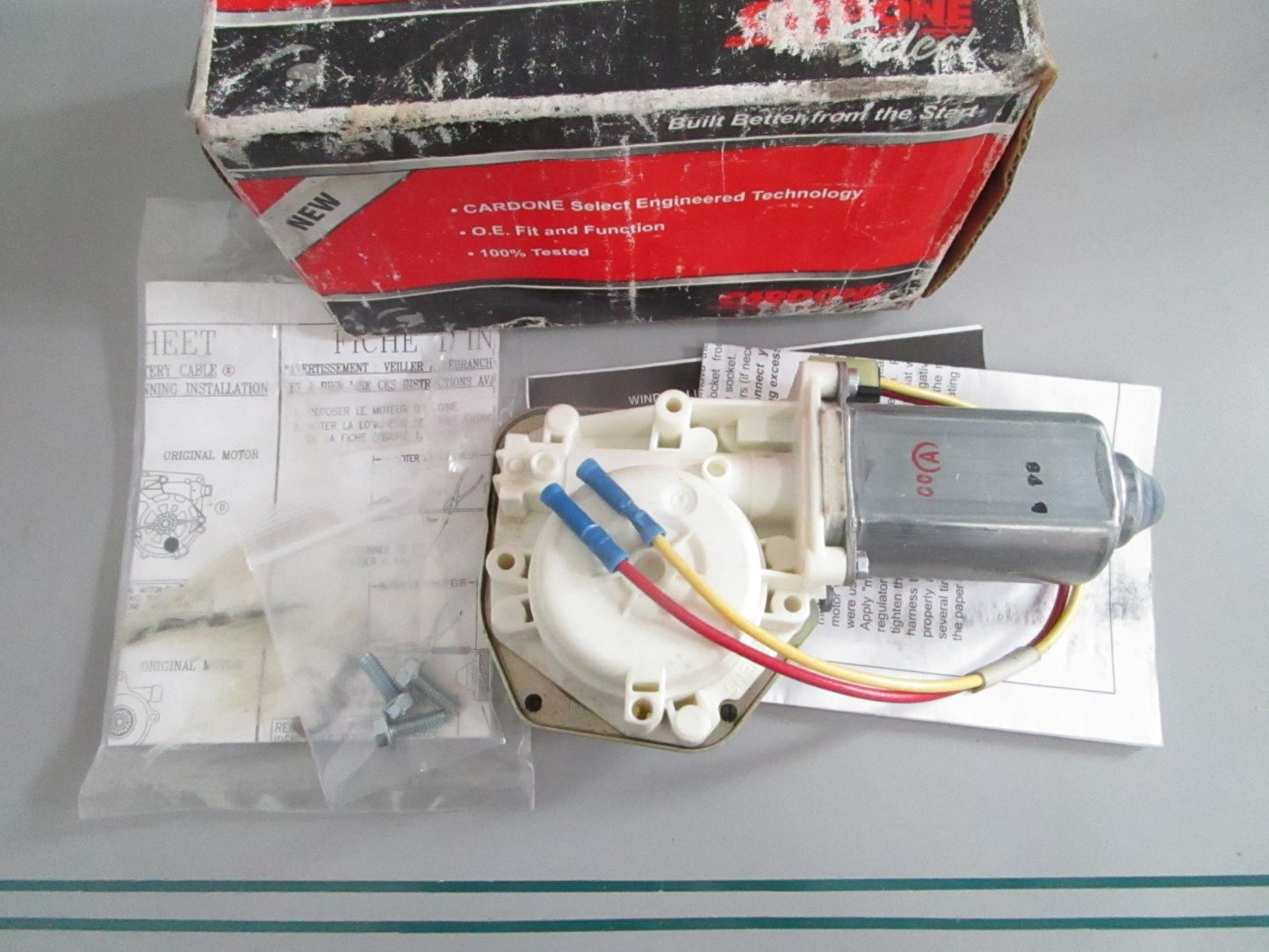 NEW 82-350 Cardone Power Window Motor 0820