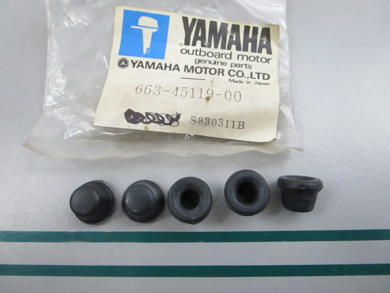 NEW OEM (LOT OF 5) 663-45119-00-00 Yamaha Grease Nipple Cap 0810