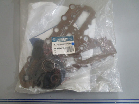 *NEW OEM* 0820 OMC Johnson Evinrude Gasket Powerhead Kit Ay 437155 0437155