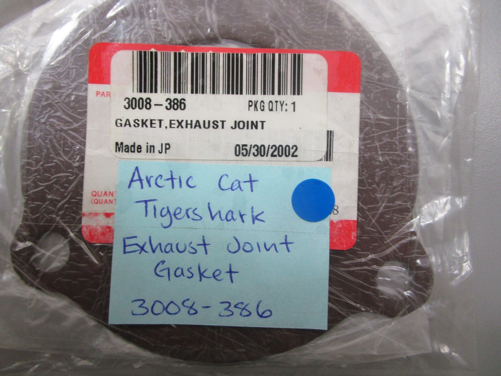 *NEW OEM* 0810 Arctic Cat Tigershark Exhaust Joint Gasket 3008-386