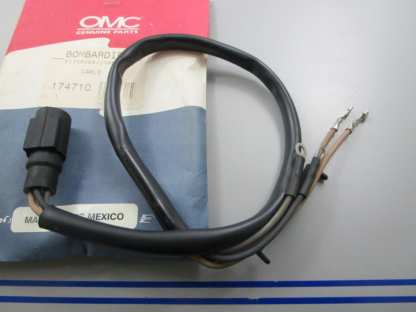 *NEW OEM* 0810 OMC Johnson Evinrude Warning Cable 174710 0174710
