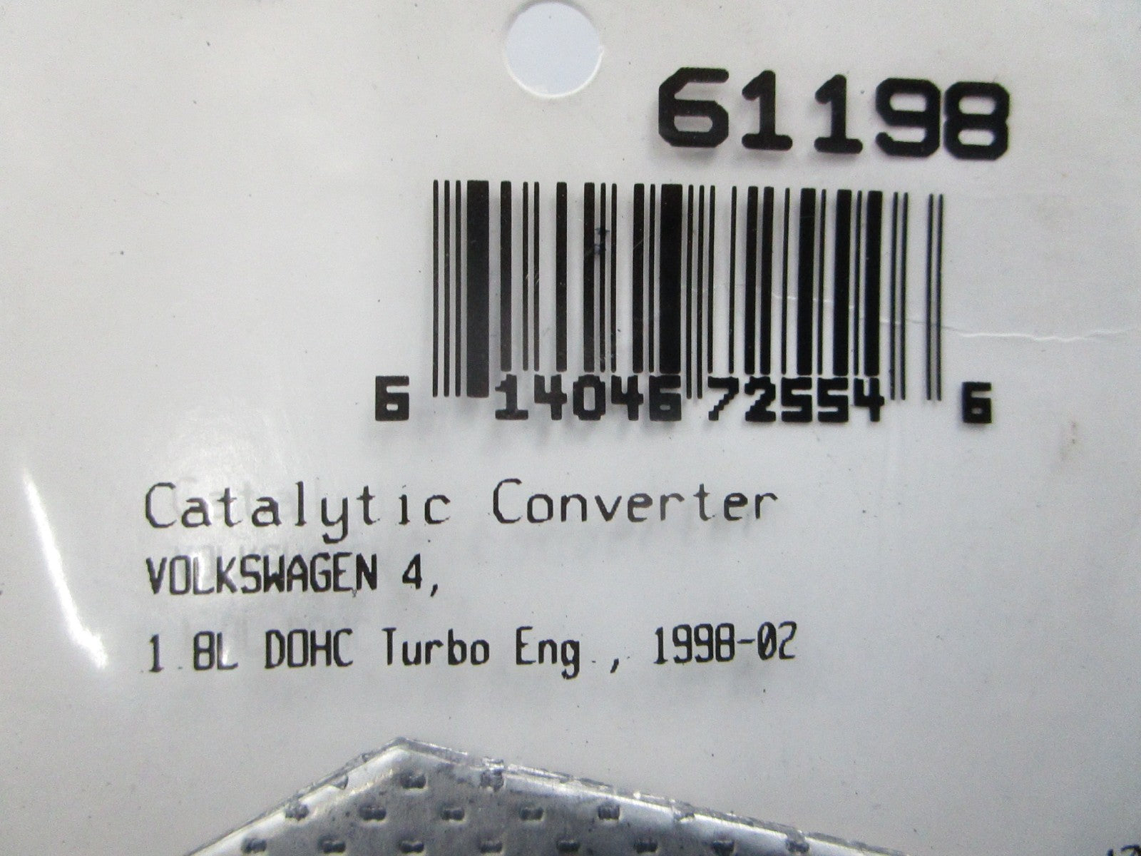 *NEW* 0810 Fel-Pro Gasket 61198