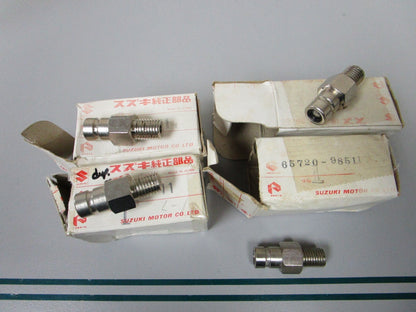 NEW OEM (LOT OF 4) 65720-98511 Suzuki Connector Plug 0810