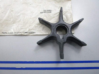 NEW 18-3092 Replaces: Suzuki 17461-93001 Sierra Impeller 0810