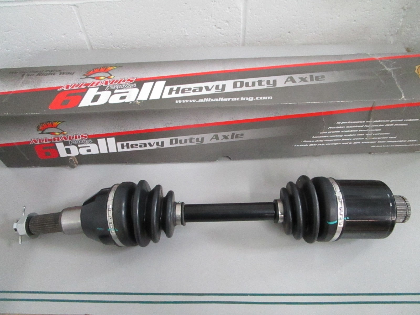 All Balls NEW AB6-PO-8-302 Polaris 6 Ball Heavy Duty CV Axle NOS Part 0820
