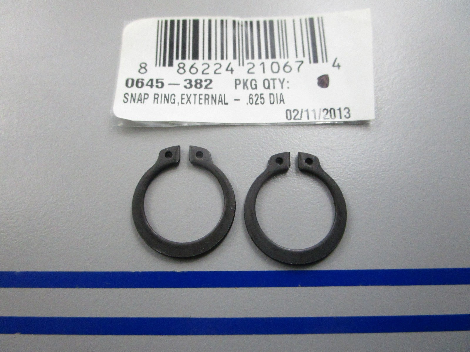 NEW OEM (LOT OF 2) 0645-382 Arctic Cat Snap Ring 0810