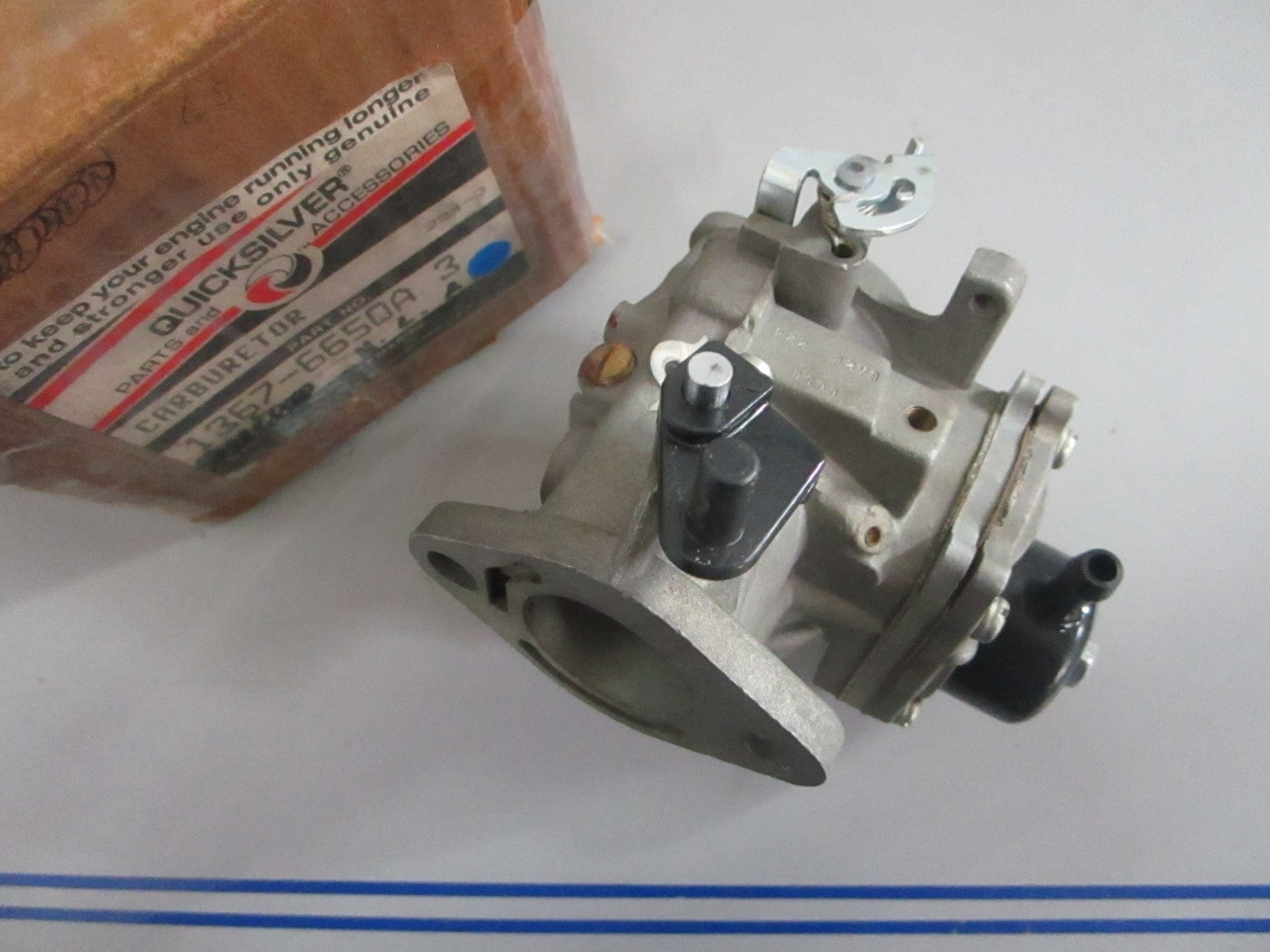*NEW OEM* 0820 Mercury Quicksilver 20HP Carburetor 1367-6650A3