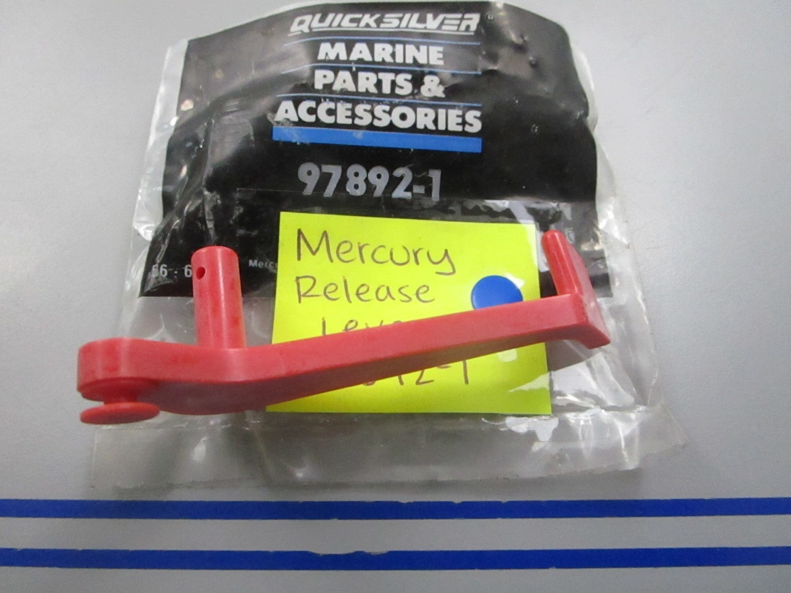 NEW OEM 97892-1 Mercury Quicksilver Release Lever 0810