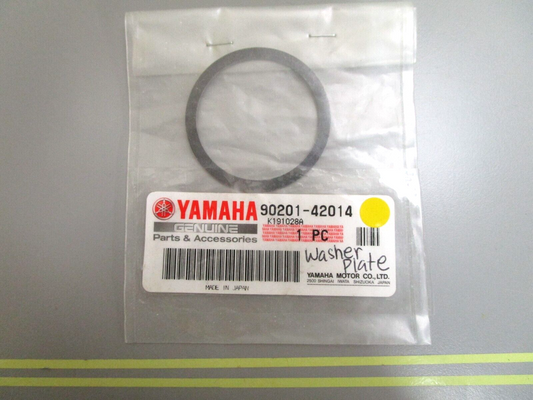 *NEW OEM* 0750 Yamaha WASHER PLATE 90201-42014