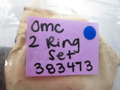 NEW OEM 383473 0383473 OMC Johnson Evinrude 2 Ring Set 0810