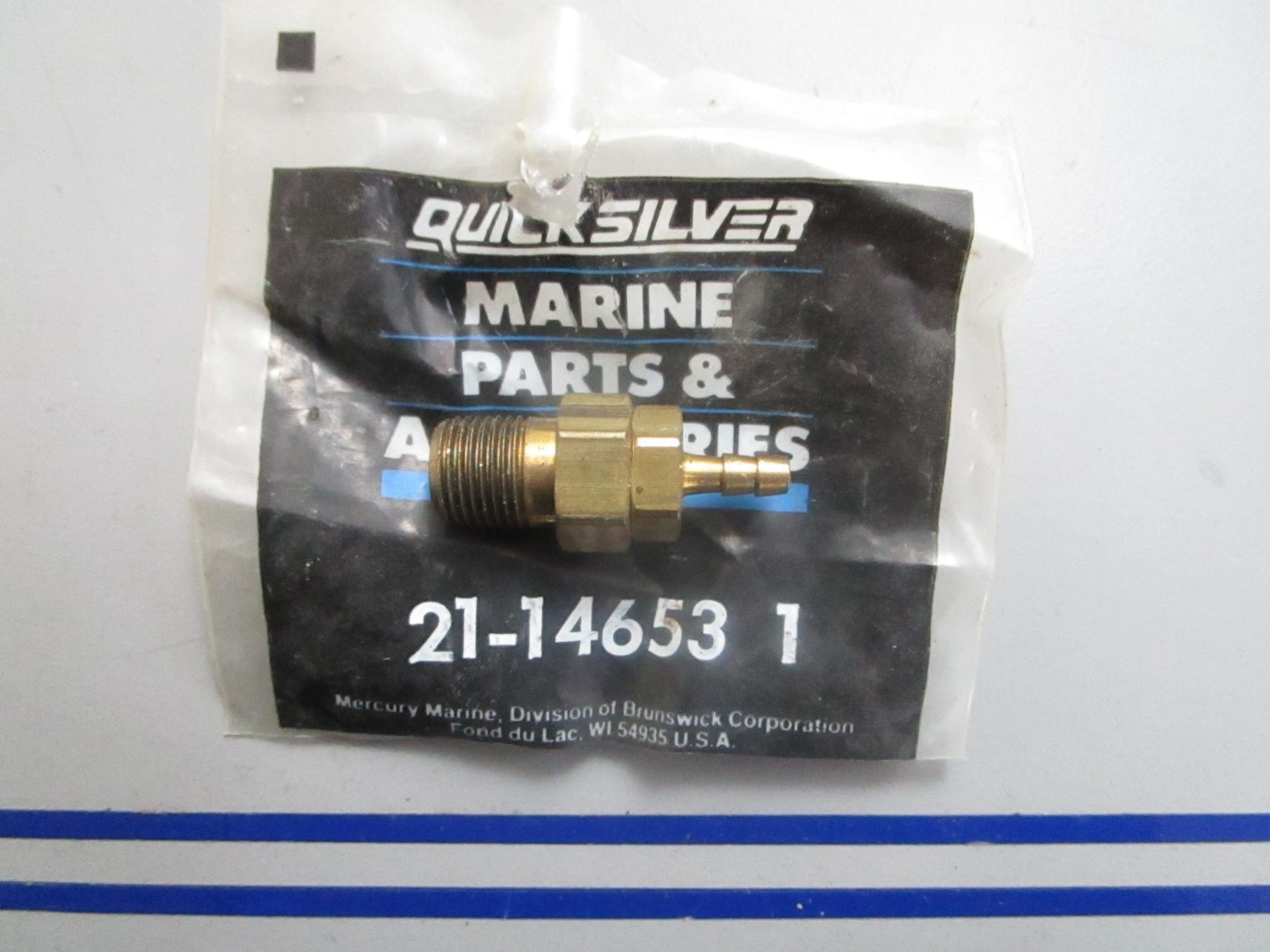 *NEW OEM* 0820 Mercury Quicksilver Check Valve 21-14653 1