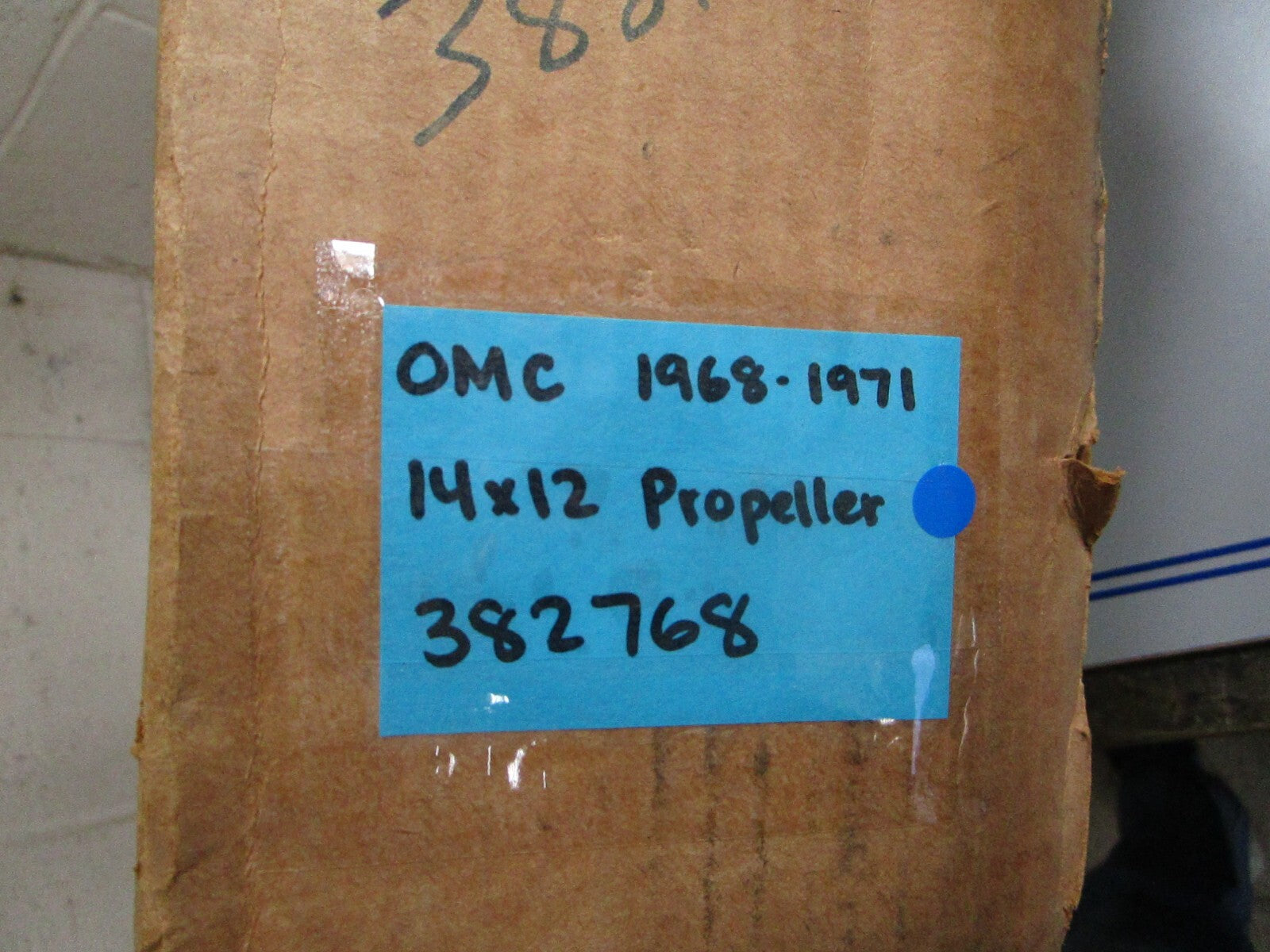 *NEW OEM* 0720 OMC Johnson Evinrude (1968 - 1971) 14 X 12 Propeller 382768