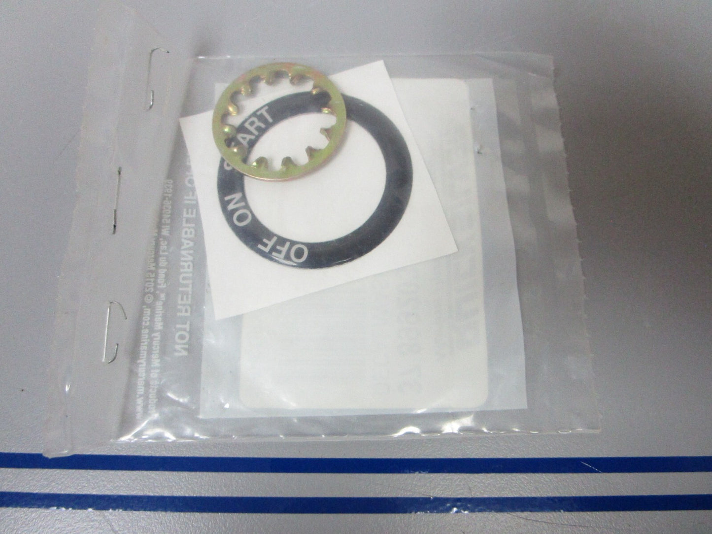 *NEW OEM* 0720 Mercury Quicksilver Decal & Washer Kit 37-899203A01