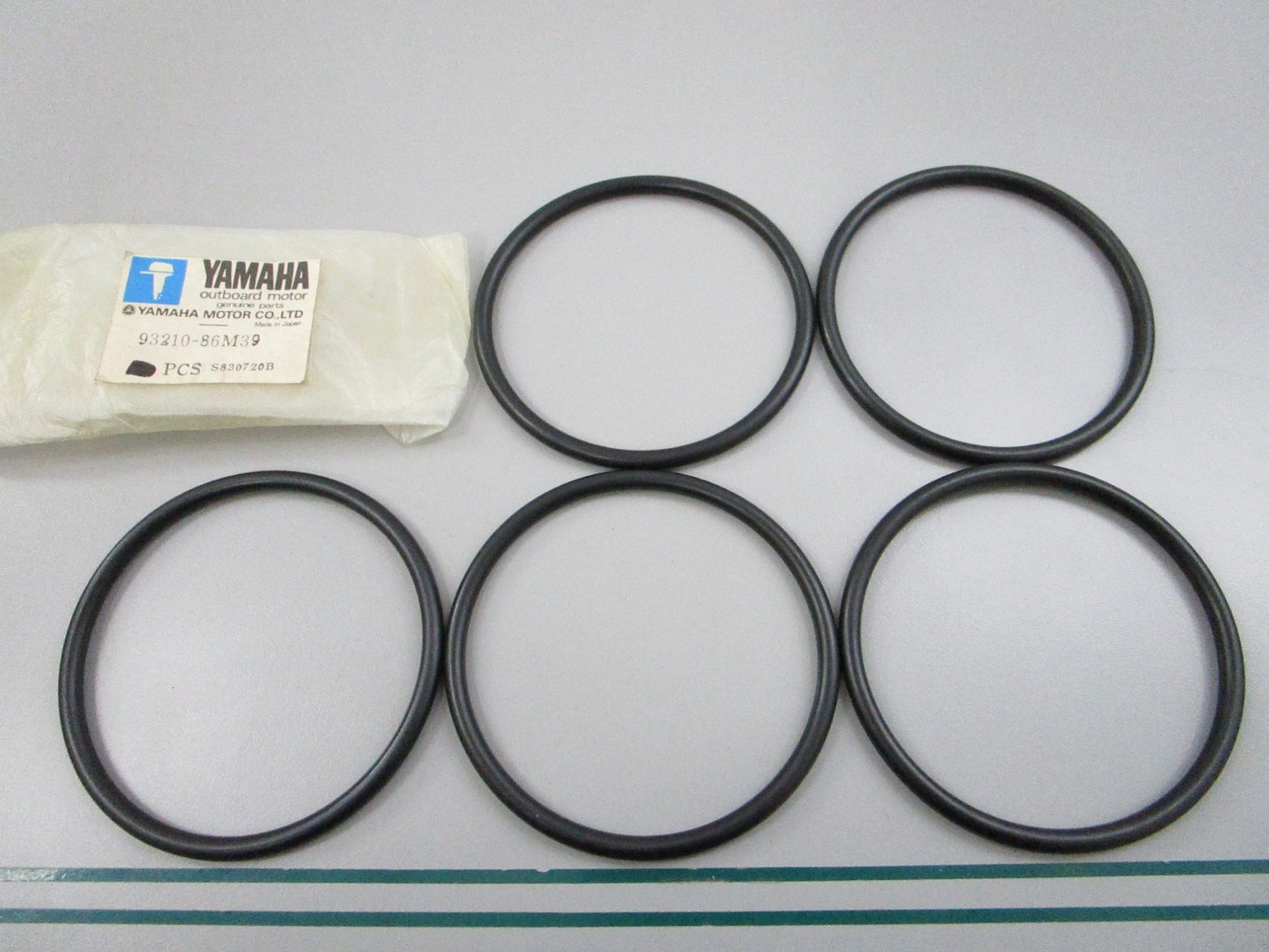 NEW OEM (LOT OF 5) 93210-86M39-00 Yamaha O-Ring 0810