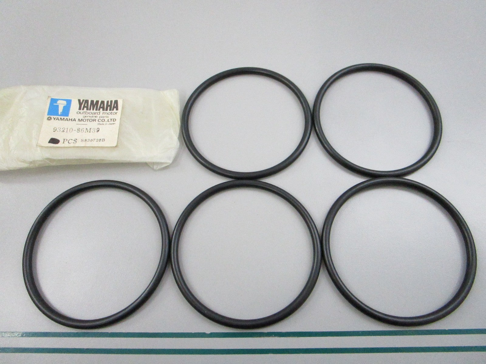 NEW OEM (LOT OF 5) 93210-86M39-00 Yamaha O-Ring 0810