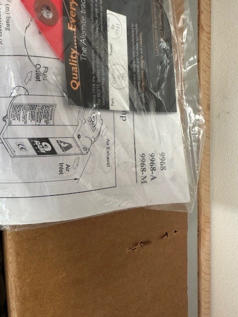 NEW ALEMITE 025-9968 5:1 RAM STUB PUMP