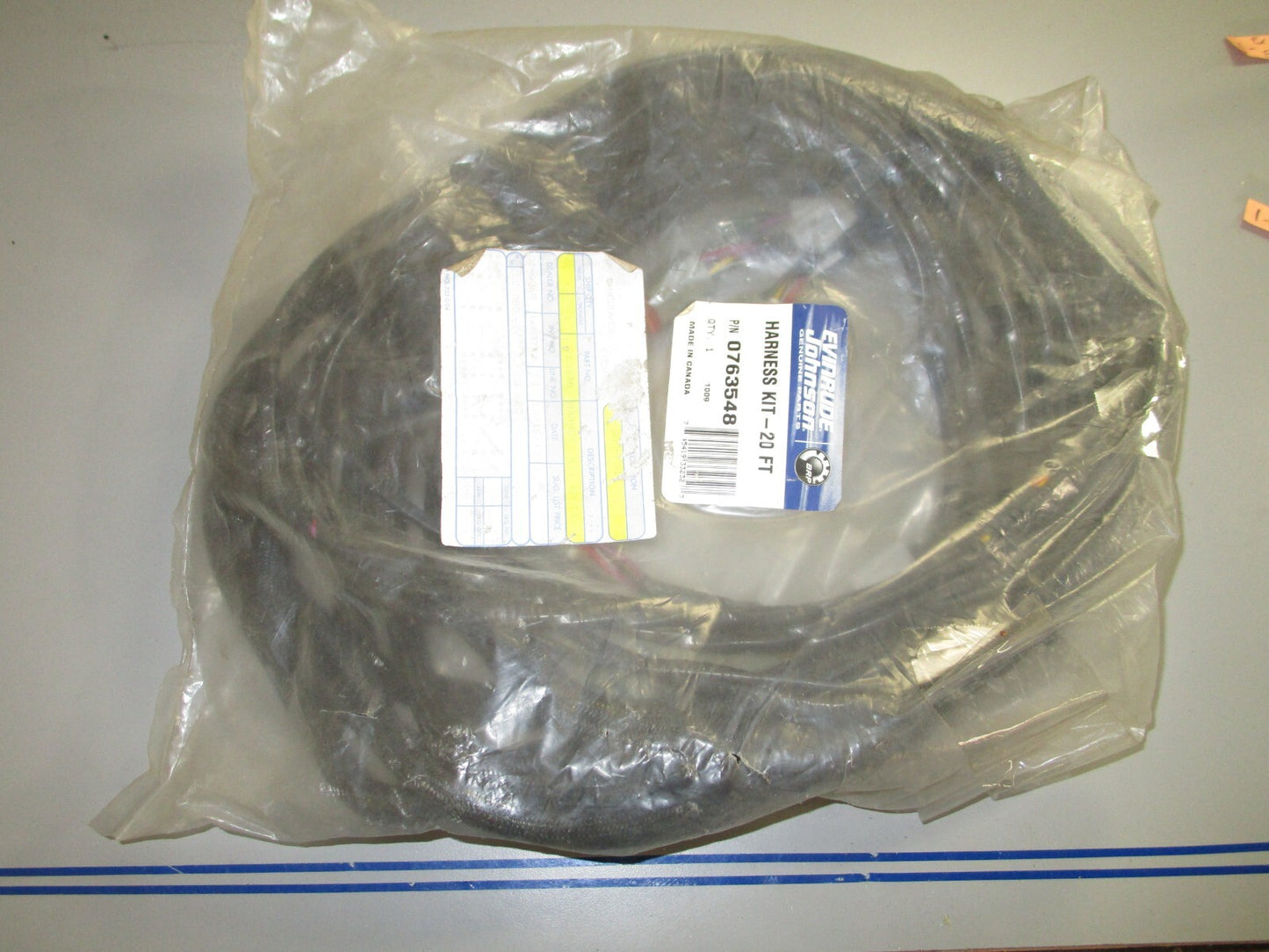 *NEW OEM* 0720 OMC Johnson Evinrude 20ft Twin Ignition Trim Harness Kit 763548